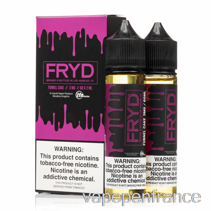 Gâteau En Entonnoir - E-liquide Frit - 120 Ml 3 Mg Stylo Vape